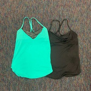 2 New Lululemon athletica shelf bra tops 8